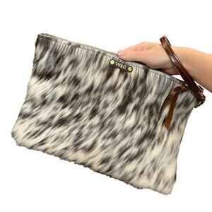 Wild Goose Pony Hair Wristlet